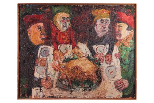 Lot 82 - A. Thornhill (British, 20th Century) Christmas...