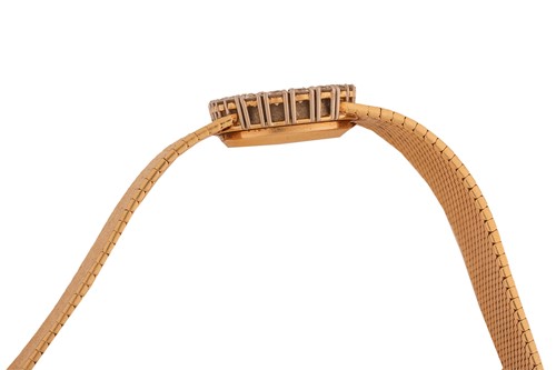 Lot 366 - Patek Philippe An 18ct Gold Diamond-set Dress...