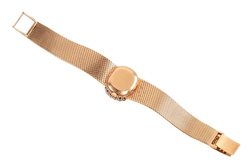 Lot 366 - Patek Philippe An 18ct Gold Diamond-set Dress...