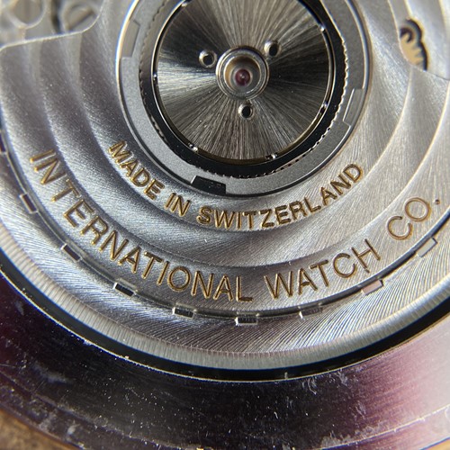 Lot 350 - IWC Schaffhausen 18ct Gold Portofino Wrist...