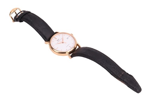 Lot 350 - IWC Schaffhausen 18ct Gold Portofino Wrist...
