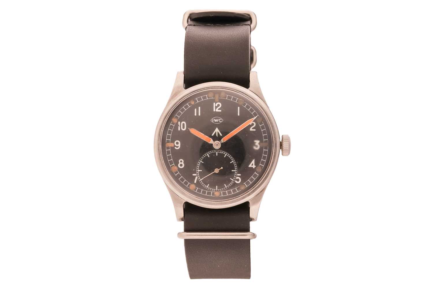Lot 357 - IWC Dirty Dozen Military Issue Wrist Watch...
