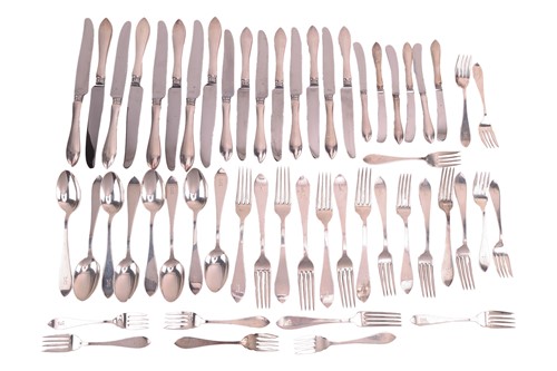 Lot 421 - Birks - A Canadian "Sterling" part canteen...