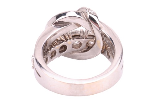 Lot 275 - Boodles - a diamond-set 'Knot' ring in 18ct...