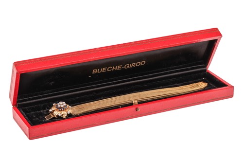 Lot 353 - Bueche Girod – An 18ct gold gem-set concealed...