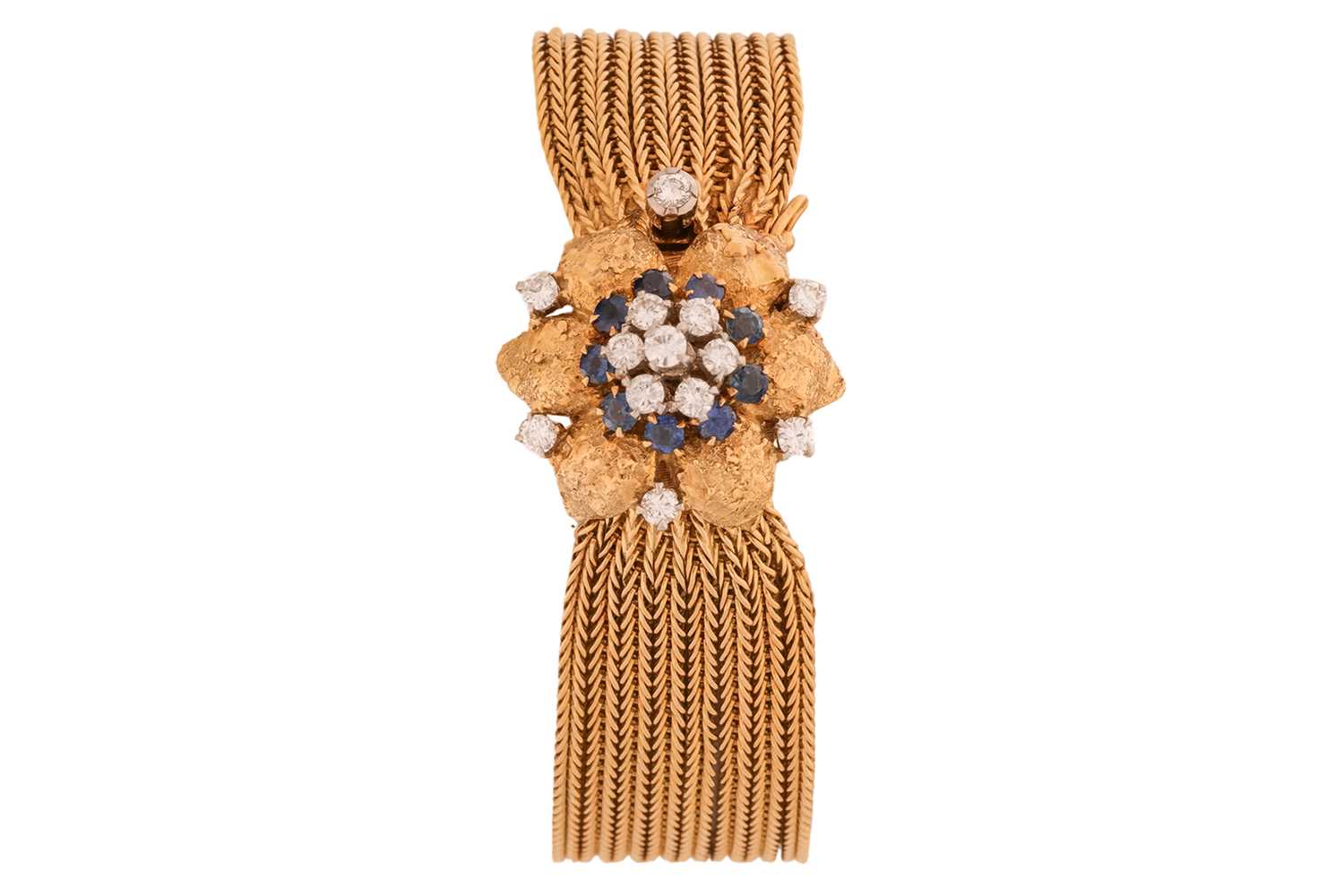 Lot 353 - Bueche Girod – An 18ct gold gem-set concealed...