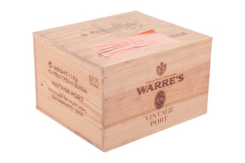 Lot 105 - Warre's 2009 Vintage Port, 6 bottles in sealed...