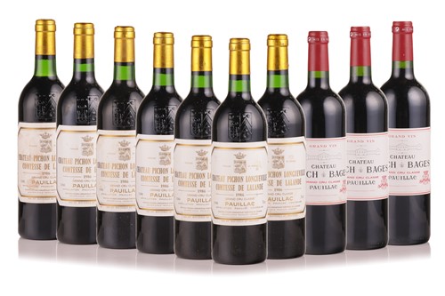 Lot 110 - Seven bottles of Chateau Pichon Longueville...