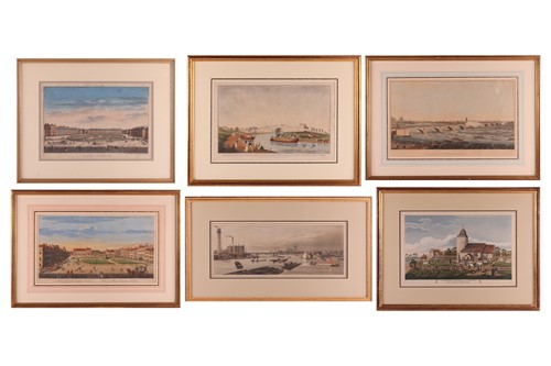Lot 79 - Vue de la Place de Grosvenor a Londres; A View...