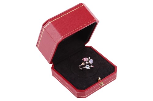 Lot Cartier - a 'Meli Melo' gem-set ring in...