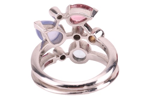 Lot Cartier - a 'Meli Melo' gem-set ring in...