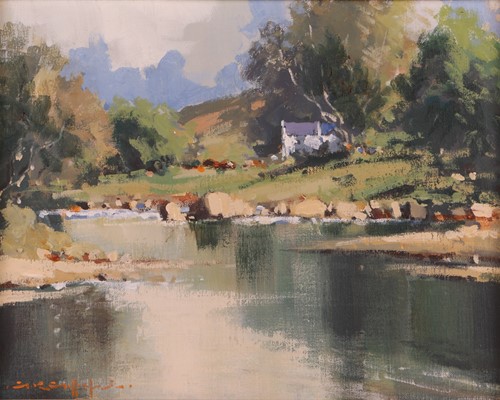 Lot 93 - George K. Gillespie (Northern Irish 1924-1996)...