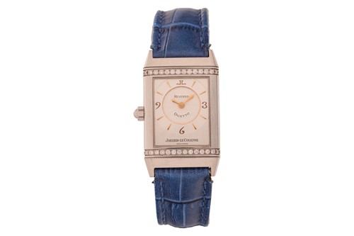 Lot 403 - Jaeger LeCoultre Reverso Duetto Classique...