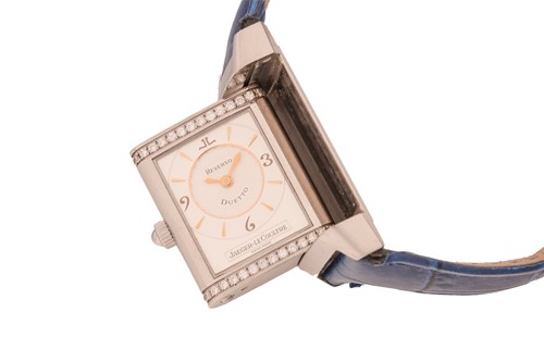 Lot 403 - Jaeger LeCoultre Reverso Duetto Classique...