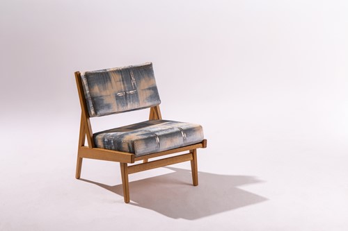 Lot After Jens Rison, a U431 Armless Chair,...