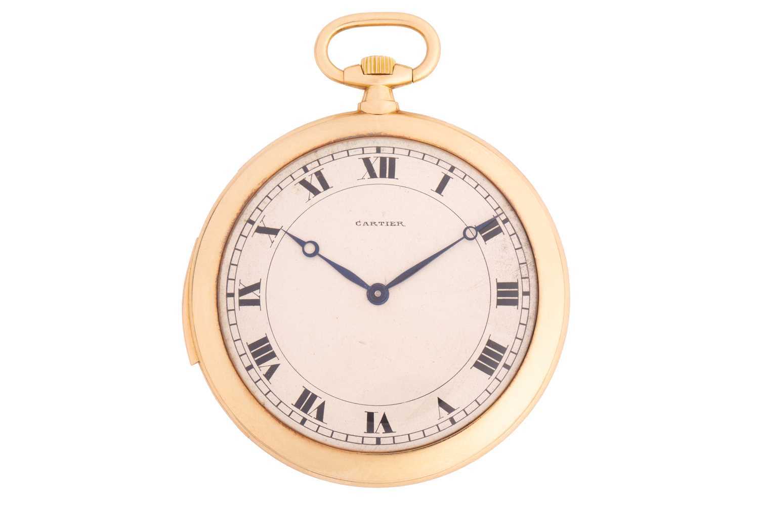 Lot 372 - Cartier - A Fine and Rare Minute Repeater...