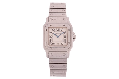 Lot Cartier Santos Galbée Reference: 1564 Serial:...