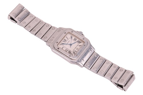 Lot Cartier Santos Galbée Reference: 1564 Serial:...