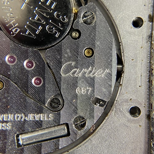 Lot Cartier Santos Galbée Reference: 1564 Serial:...