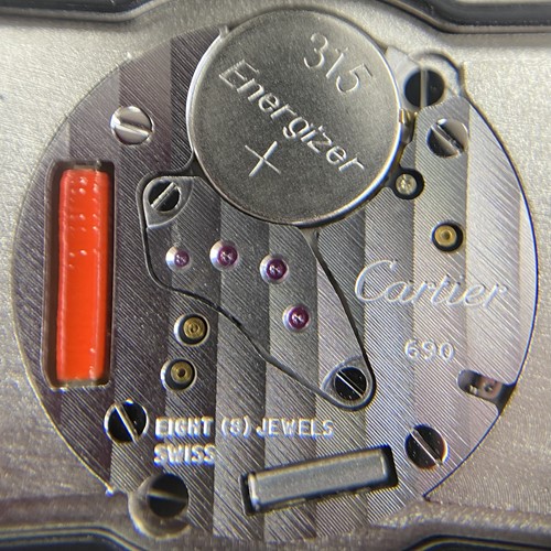 Lot Cartier Tank Divan Wrist Watch Reference: 2600...