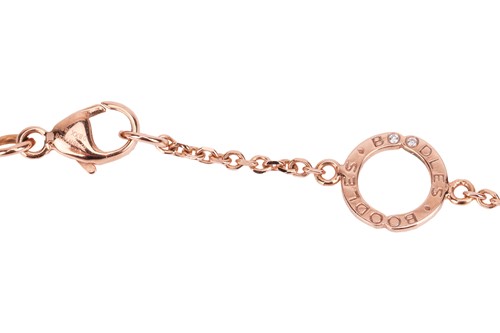Lot Boodles - a diamond-set "Blossom" pendant on...