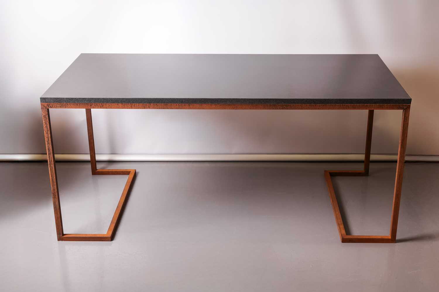 Lot 20 - John Pawson CBE, Stone and Brass Desk, made by...