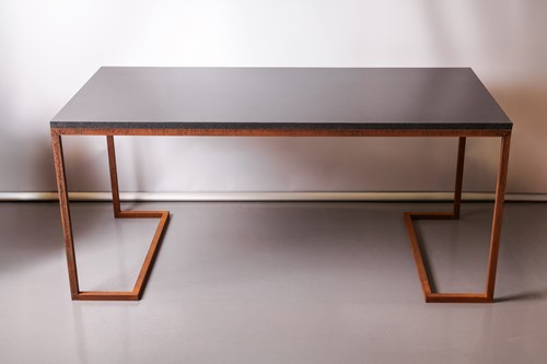 Lot 20 - John Pawson CBE, Stone and Brass Desk, made by...