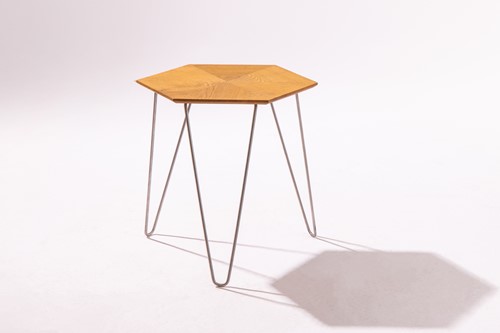 Lot A Benchmark Furniture hexagonal occasional...