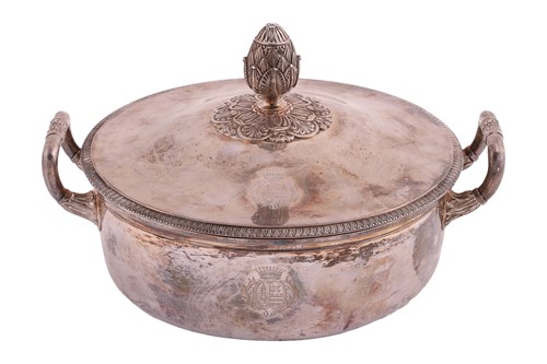 Lot An early 19th century French silver vegetable...