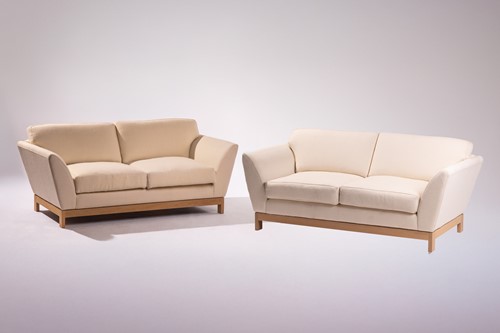 Lot A pair of 'Arran Sofas', designed by Terence...