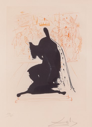 Lot 60 - Salvador Dali (Spanish 1904-1989) King of...