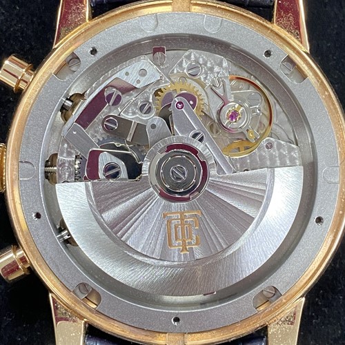 Lot 354 - Tiffany & Co 18ct Rose Gold CT60 Chronograph...