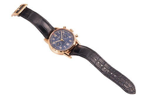 Lot 354 - Tiffany & Co 18ct Rose Gold CT60 Chronograph...