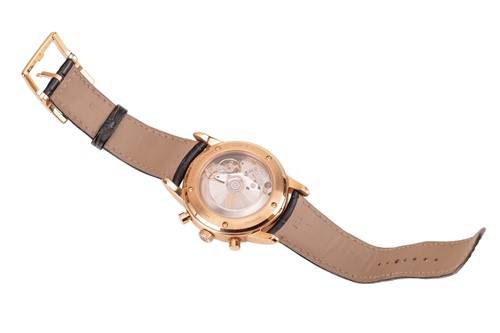 Lot 354 - Tiffany & Co 18ct Rose Gold CT60 Chronograph...