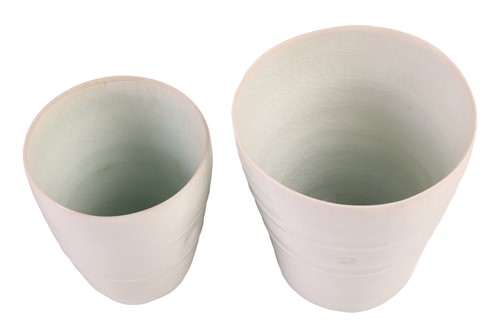Lot 3 - Edmund de Waal (b.1964), a graduated near pair...