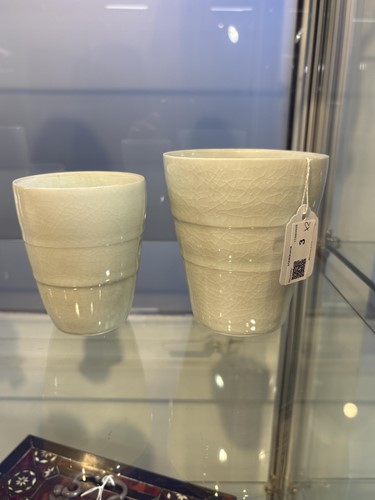 Lot 3 - Edmund de Waal (b.1964), a graduated near pair...