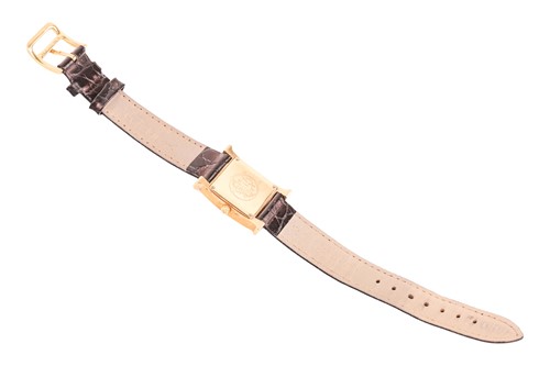 Lot 387 - Hermes 18ct Gold Heure H Wristwatch, Mini...