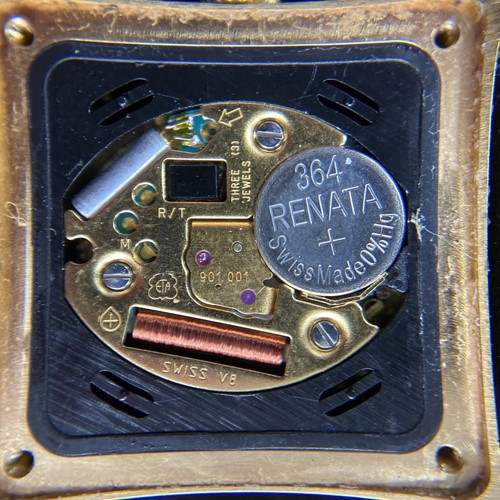 Lot 387 - Hermes 18ct Gold Heure H Wristwatch, Mini...