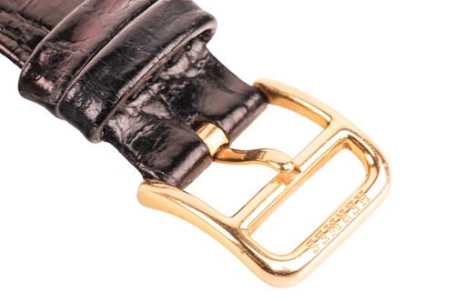 Lot 387 - Hermes 18ct Gold Heure H Wristwatch, Mini...
