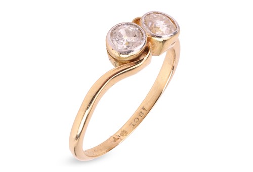 Lot 315 - An early/mid 20th century gold and diamond Toi-...