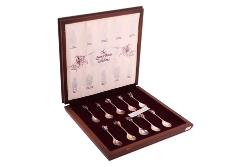 Lot 454 - The Queen's Beasts Collection of ten silver...