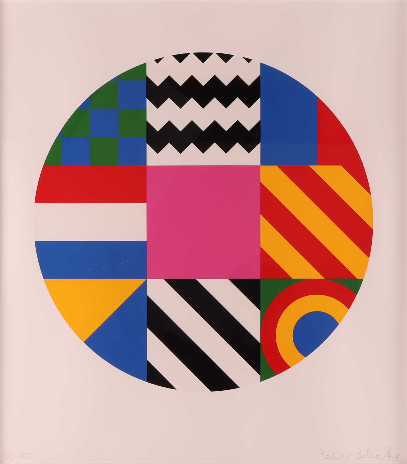 Lot 84 - Sir Peter Blake (British b.1932) Dazzle Disc...