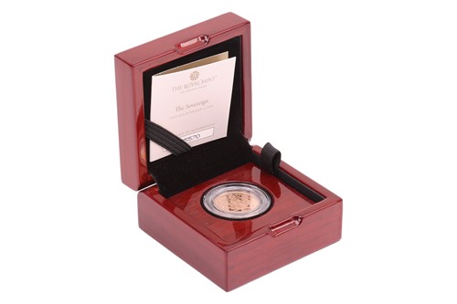 Lot 87 - A QEII 2022 Proof Sovereign, in capsule, with...