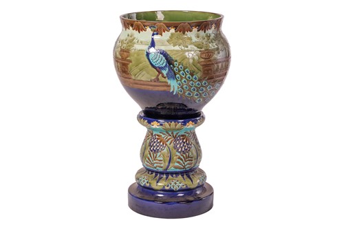 Lot An early 20th century Burmantofts Faience...