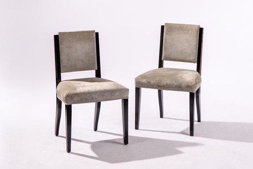 Lot Terence Conran: a pair of 'Normandie' dining...