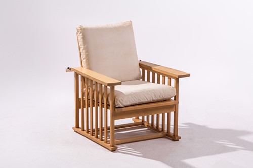 Lot Terence Conran: a prototype reclining armchiar,...