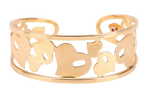 Lot 202 - Roberto Coin - a 'Chic & Shine' heart open...