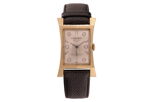 Lot 364 - Longines ‘14K’ Wristwatch Reference: 2038-2...