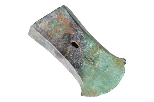 Lot Dong Son culture: a crescent form bronze axe...