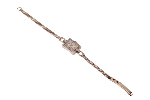 Lot 394 - A lady’s diamond-set cocktail watch, reference...